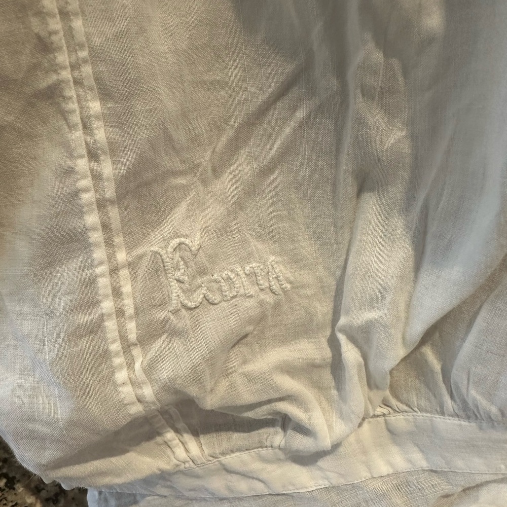 Antique Corset Cover, Size Small - image 3